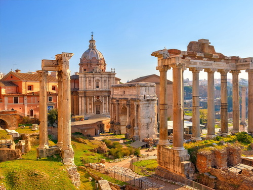 羅馬廣場羅馬意大利